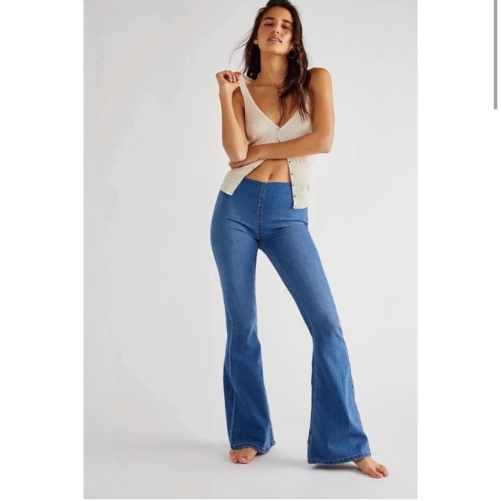 Free People Flare Bell bottom jeans Size 30